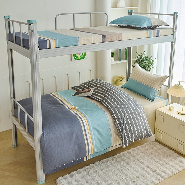 91家纺网 家纺一手货源 找家纺 （总）睡美美家纺 2025新款印花全棉学生宿舍三件套