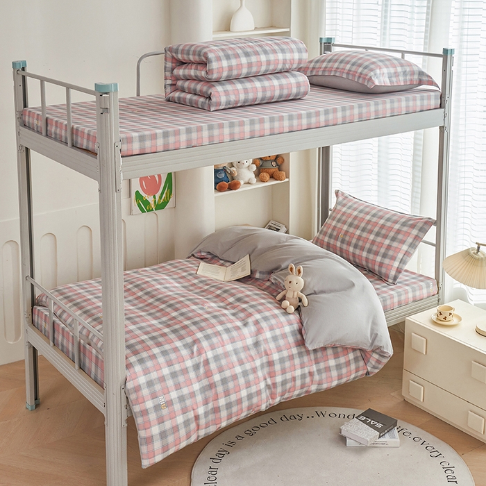 91家纺网 家纺一手货源 找家纺 （总）睡美美家纺 2025新款印花全棉学生宿舍三件套