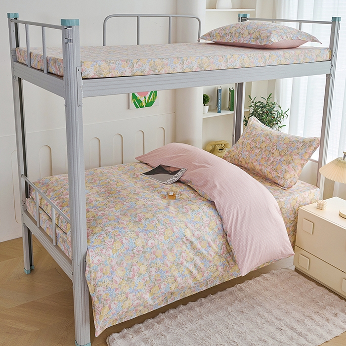 91家纺网 家纺一手货源 找家纺 （总）睡美美家纺 2025新款印花全棉学生宿舍三件套