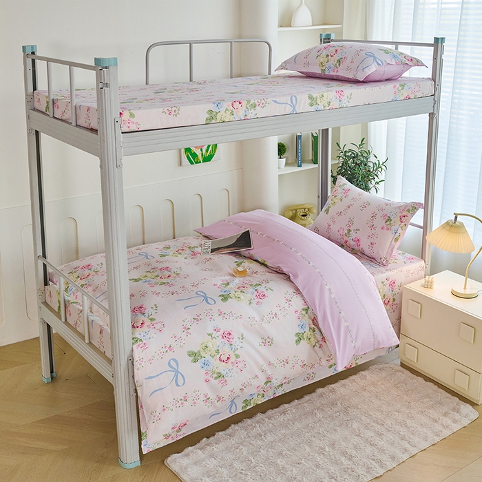 91家纺网 家纺一手货源 找家纺 （总）睡美美家纺 2025新款印花全棉学生宿舍三件套