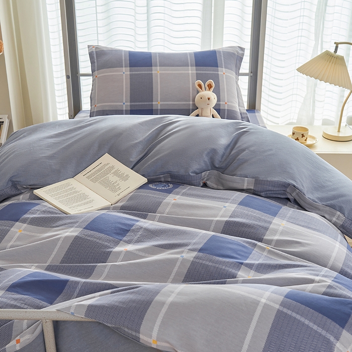 91家纺网 家纺一手货源 找家纺 （总）睡美美家纺 2025新款印花全棉学生宿舍三件套