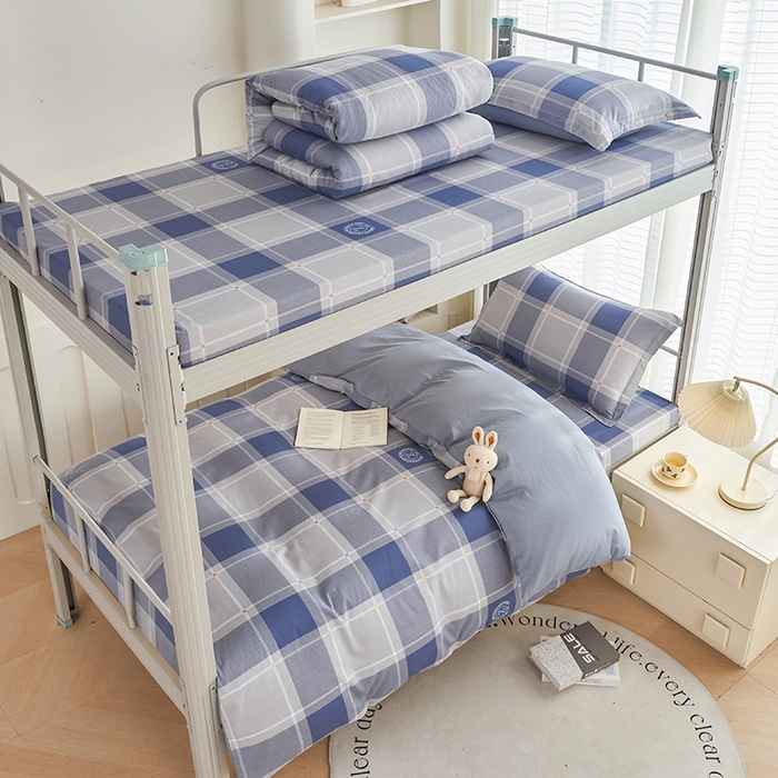 91家纺网 家纺一手货源 找家纺 （总）睡美美家纺 2025新款印花全棉学生宿舍三件套