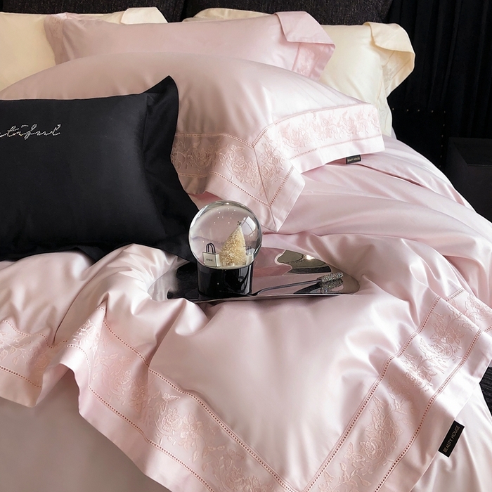 91家纺网 家纺一手货源 找家纺 （总）佳汐蓝家纺 2025春夏臻品100S CR工艺澳棉四件套-帝普露