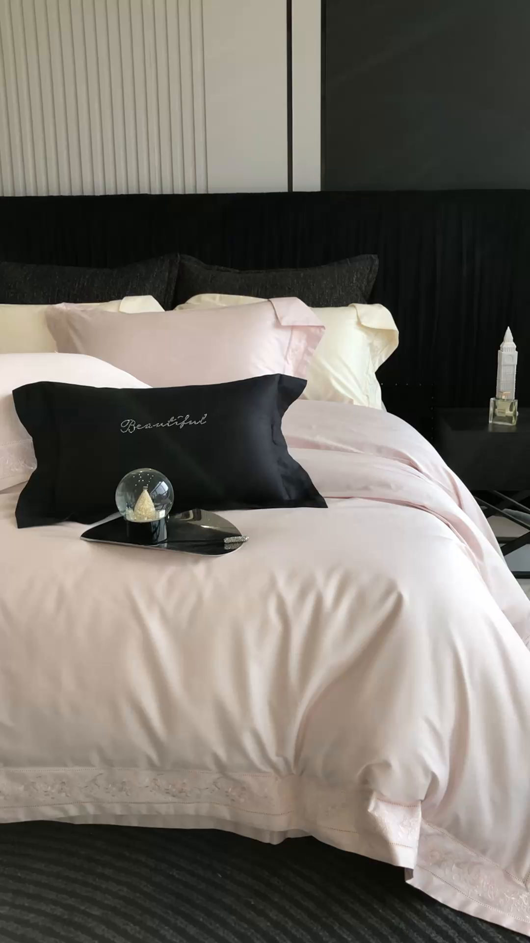 91家纺网 家纺一手货源 找家纺 （总）佳汐蓝家纺 2025春夏臻品100S CR工艺澳棉四件套-帝普露