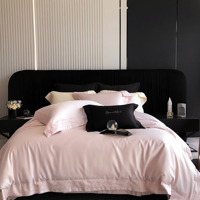 91家纺网 家纺一手货源 找家纺 （总）佳汐蓝家纺 2025春夏臻品100S CR工艺澳棉四件套-帝普露