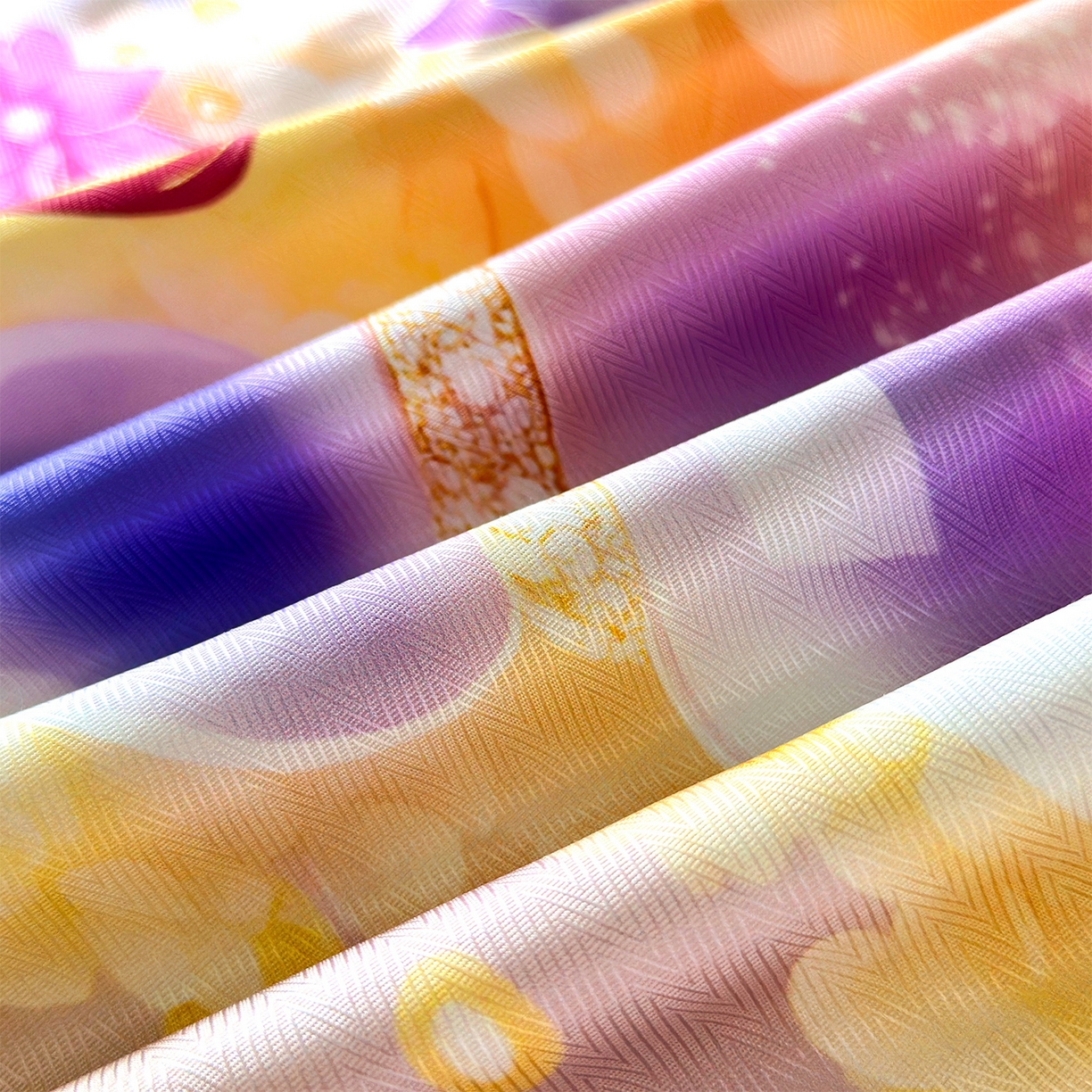 91家纺网 家纺一手货源 找家纺 乐居家纺 2025新款凉感高密冰丝双人印花枕套+内芯 珠光梦境