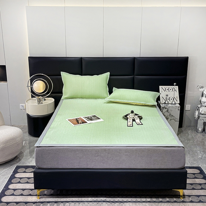 乐居家纺 2025新款3D凉豆豆床凉席系列 绿色