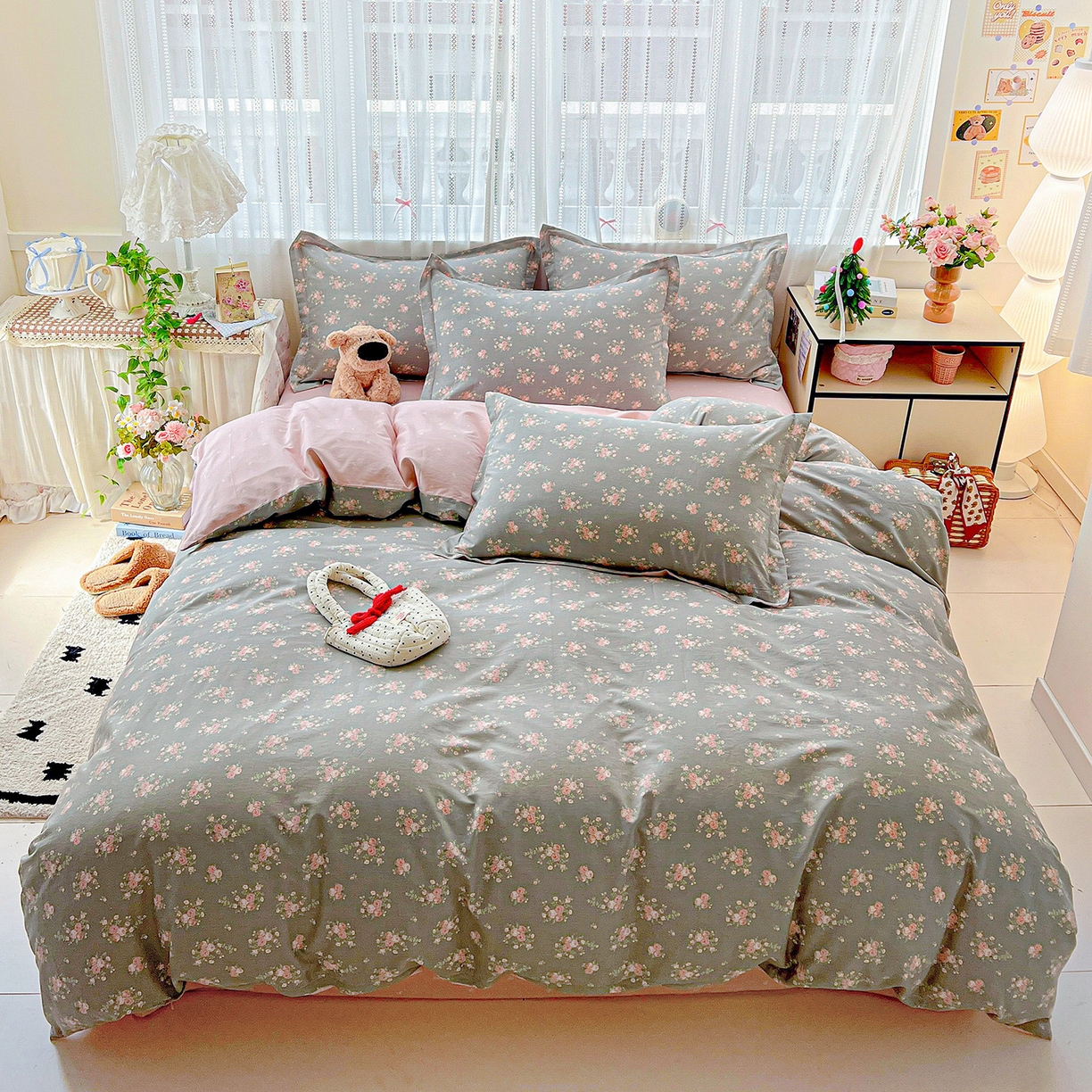 91家纺网 家纺一手货源 找家纺 （总）依庭2025春夏新款12868全棉纯棉四件套