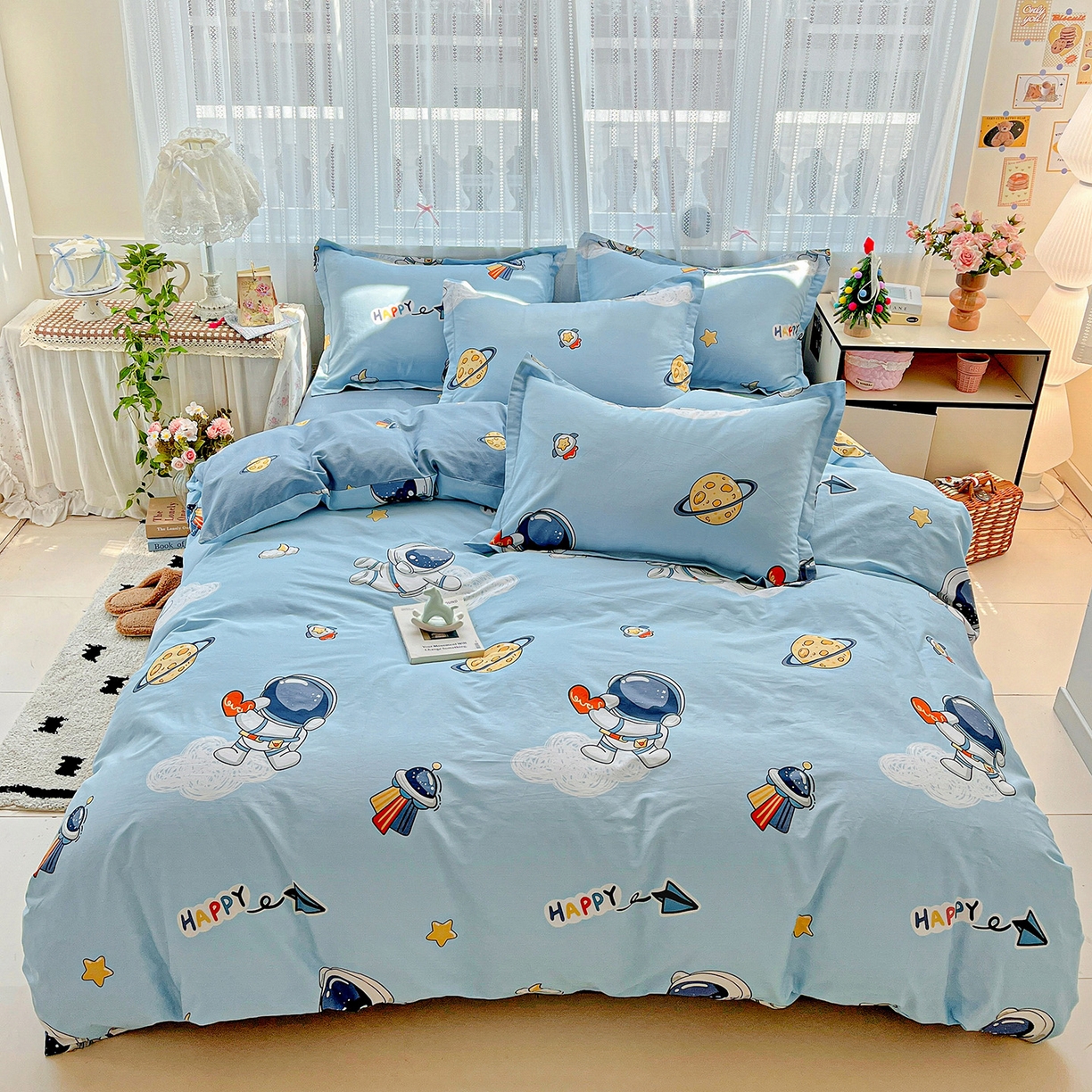 91家纺网 家纺一手货源 找家纺 （总）依庭2025春夏新款12868全棉纯棉四件套