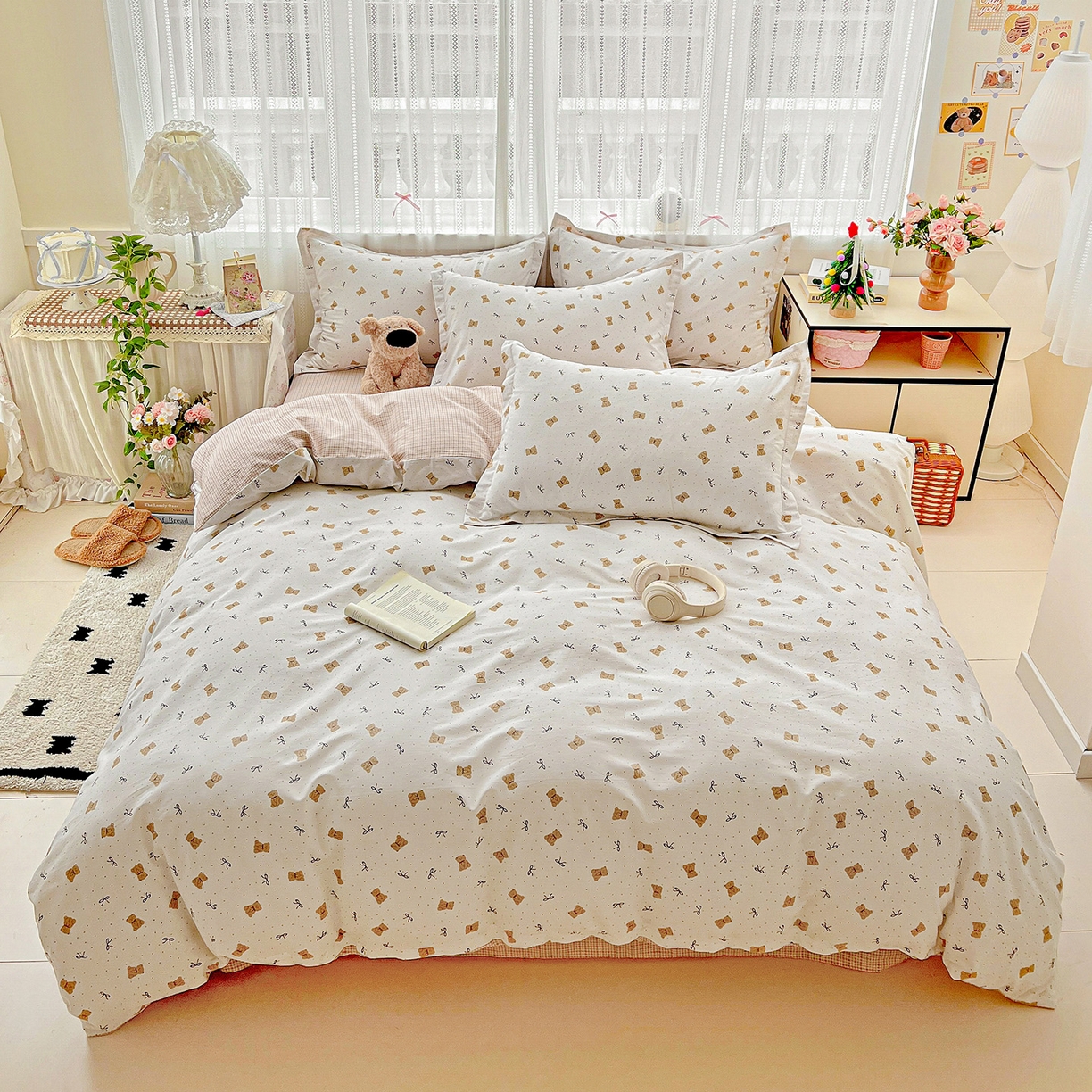 91家纺网 家纺一手货源 找家纺 （总）依庭2025春夏新款12868全棉纯棉四件套