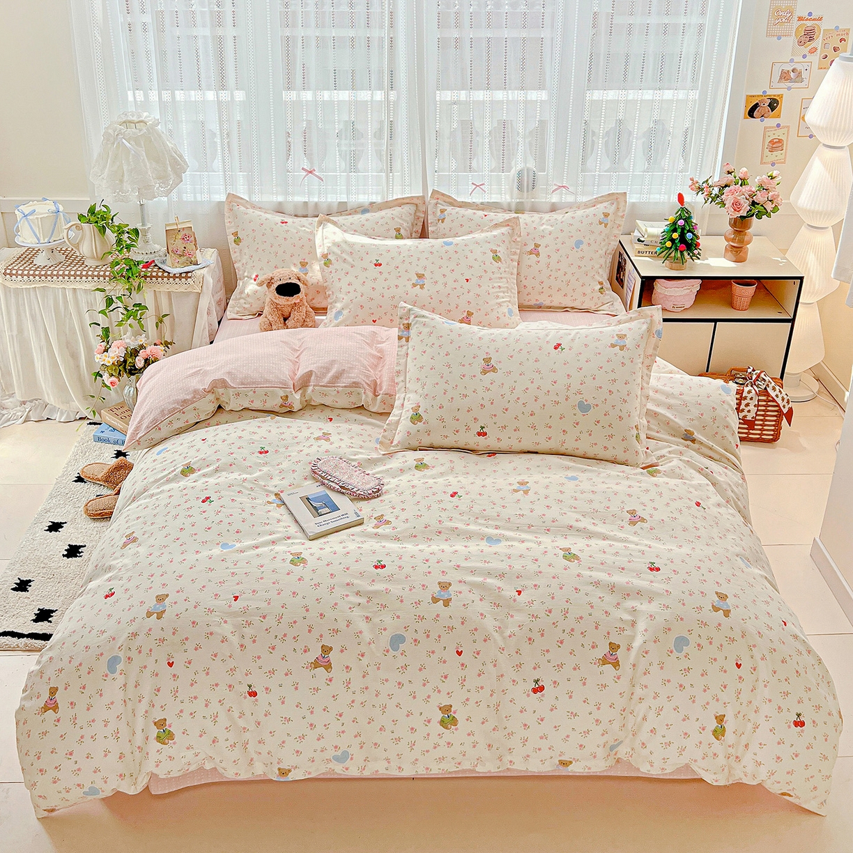 91家纺网 家纺一手货源 找家纺 （总）依庭2025春夏新款12868全棉纯棉四件套