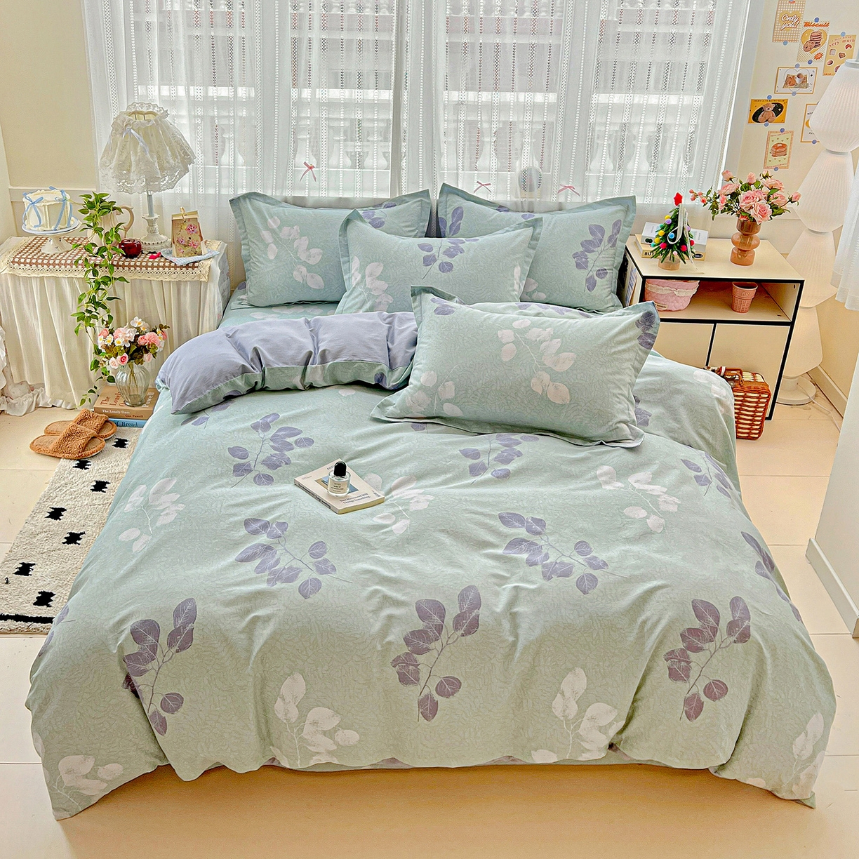 91家纺网 家纺一手货源 找家纺 （总）依庭2025春夏新款12868全棉纯棉四件套