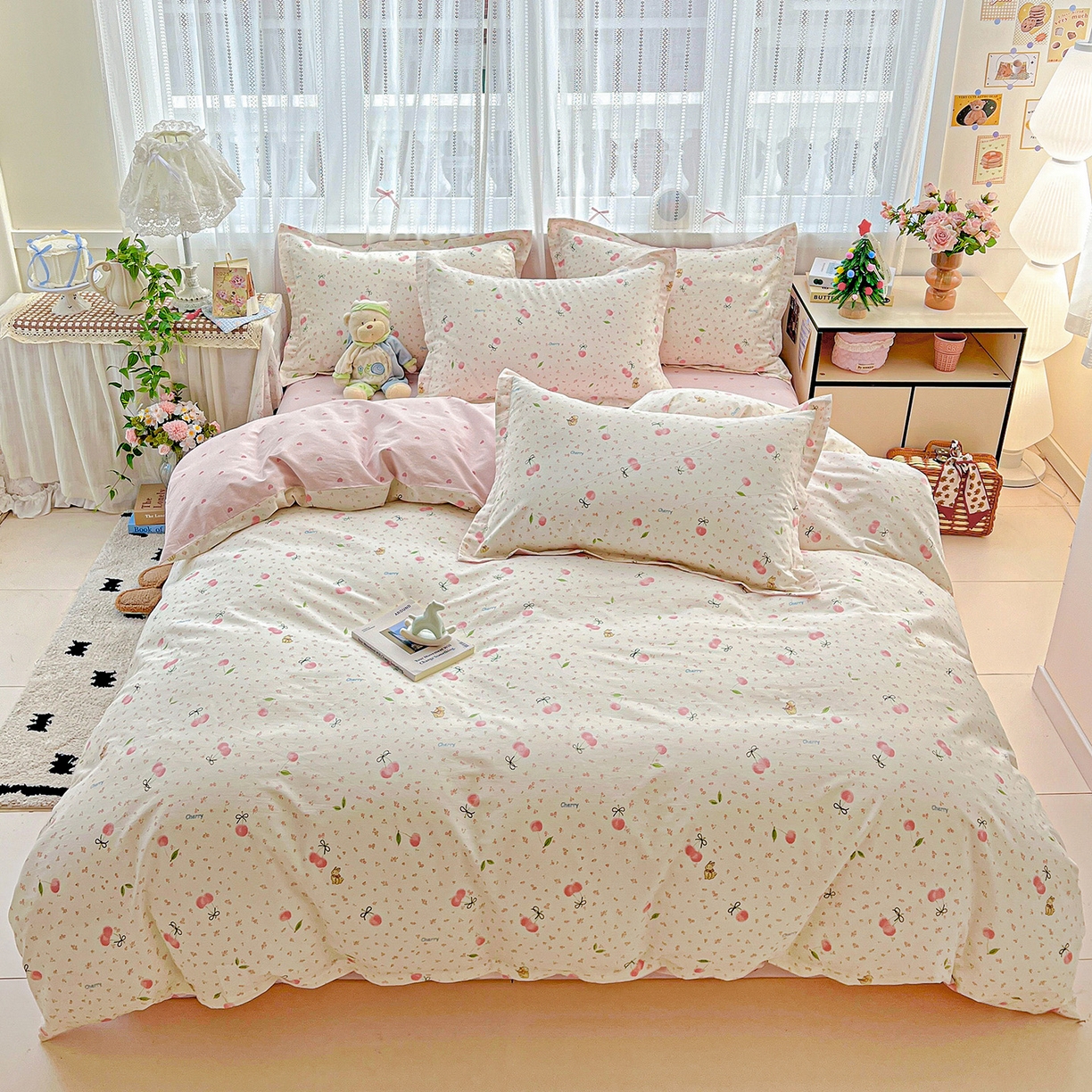 91家纺网 家纺一手货源 找家纺 （总）依庭2025春夏新款12868全棉纯棉四件套