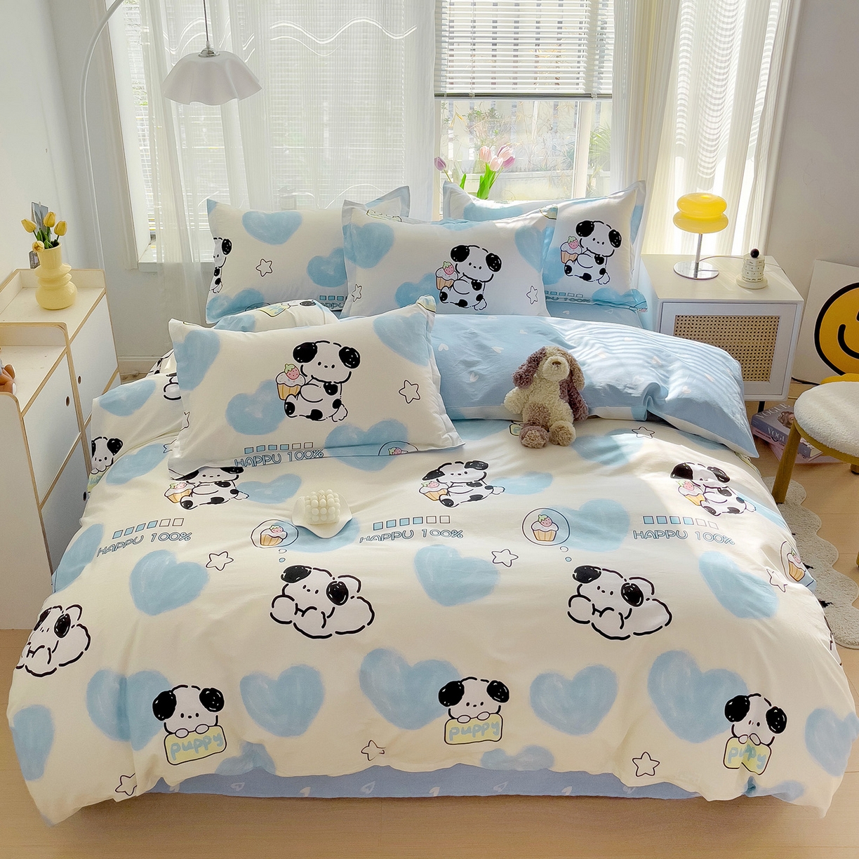 91家纺网 家纺一手货源 找家纺 （总）依庭2025春夏新款12868全棉纯棉四件套