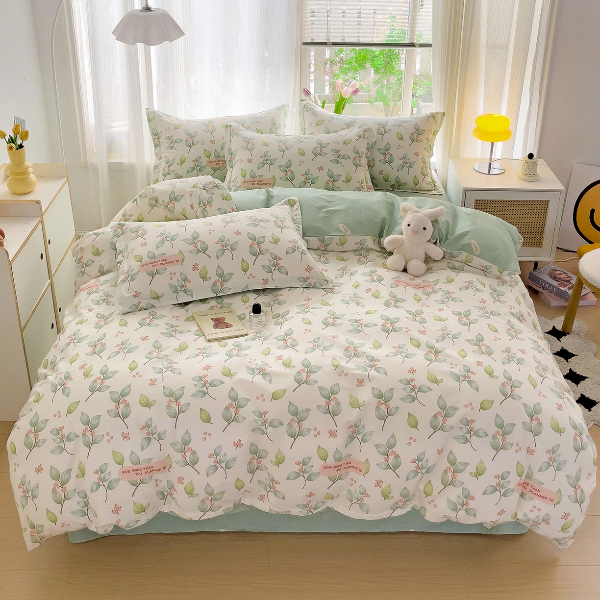 91家纺网 家纺一手货源 找家纺 （总）依庭2025春夏新款12868全棉纯棉四件套