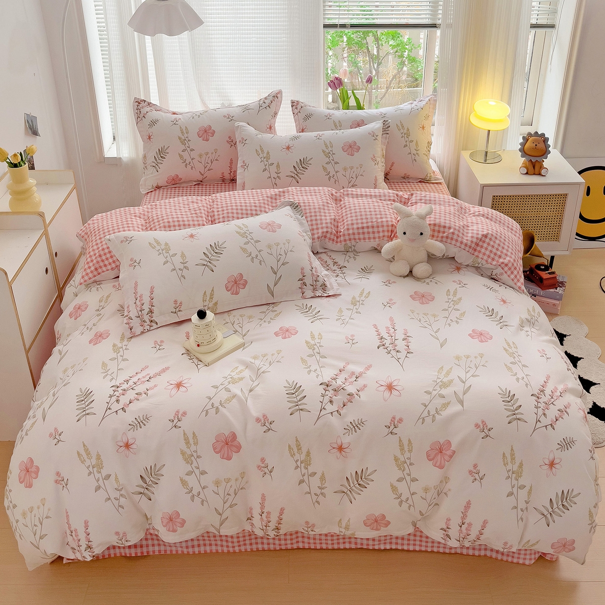 91家纺网 家纺一手货源 找家纺 （总）依庭2025春夏新款12868全棉纯棉四件套