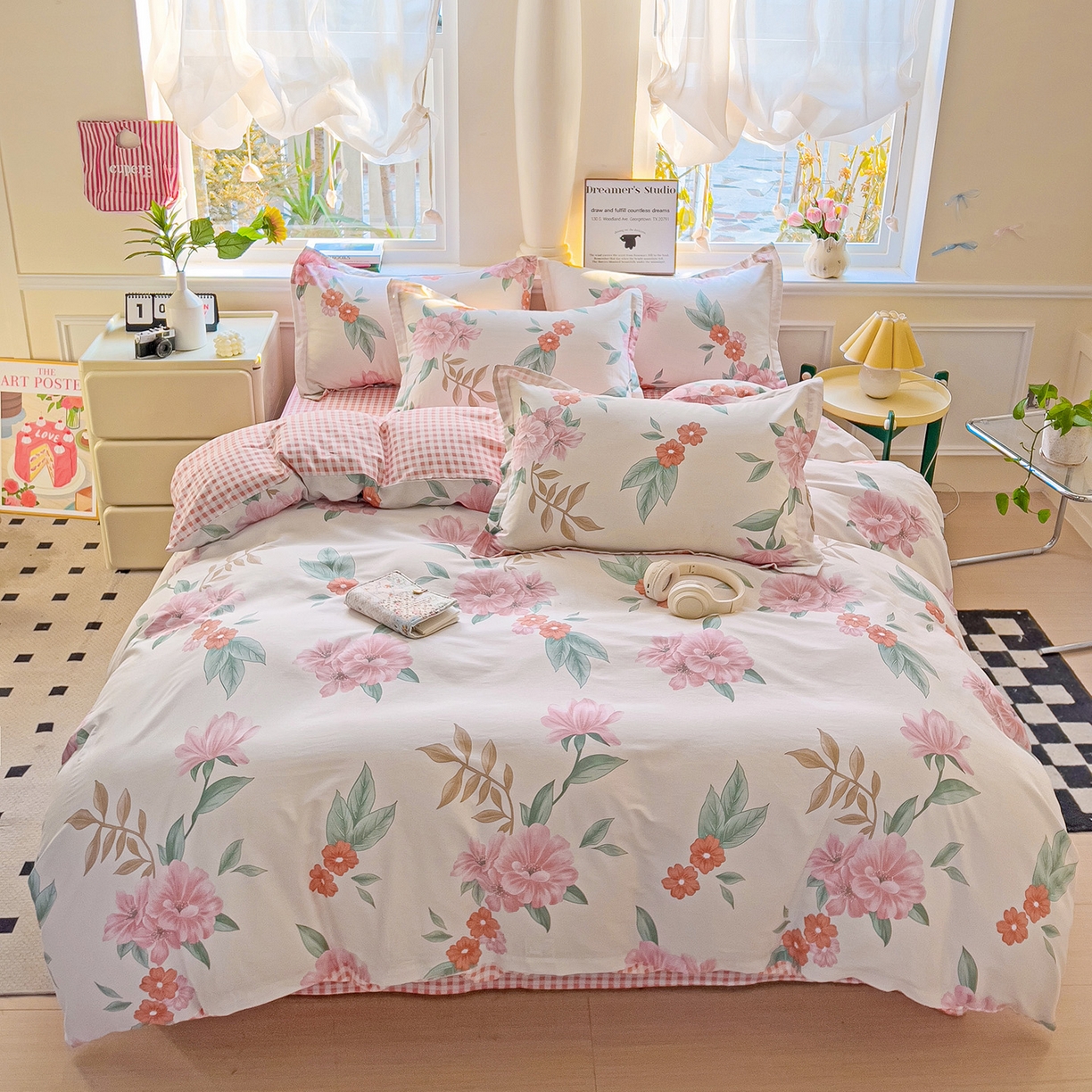 91家纺网 家纺一手货源 找家纺 （总）依庭2025春夏新款12868全棉纯棉四件套