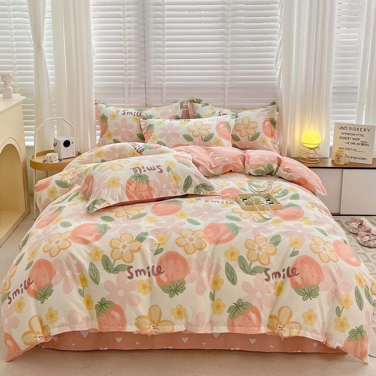 91家纺网 家纺一手货源 找家纺 （总）依庭2025春夏新款12868全棉纯棉四件套