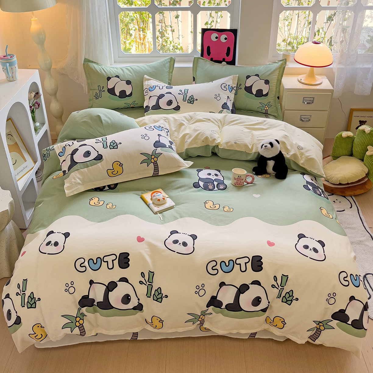 91家纺网 家纺一手货源 找家纺 （总）依庭2025春夏新款12868全棉纯棉四件套