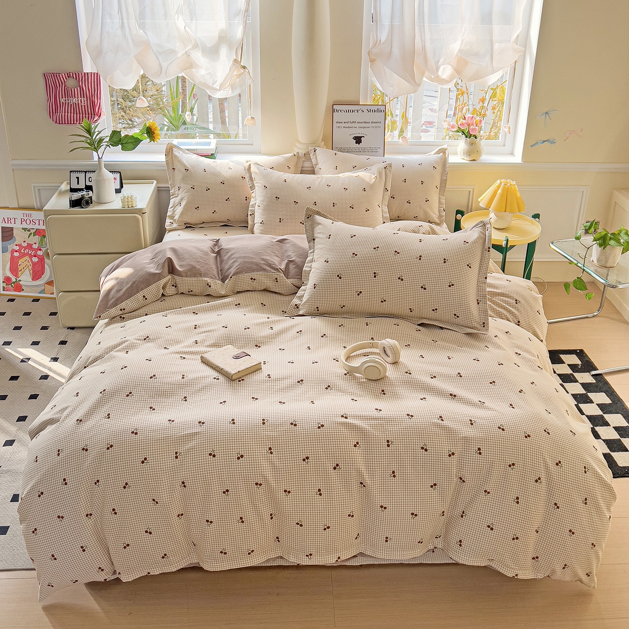 91家纺网 家纺一手货源 找家纺 （总）依庭2025春夏新款12868全棉纯棉四件套