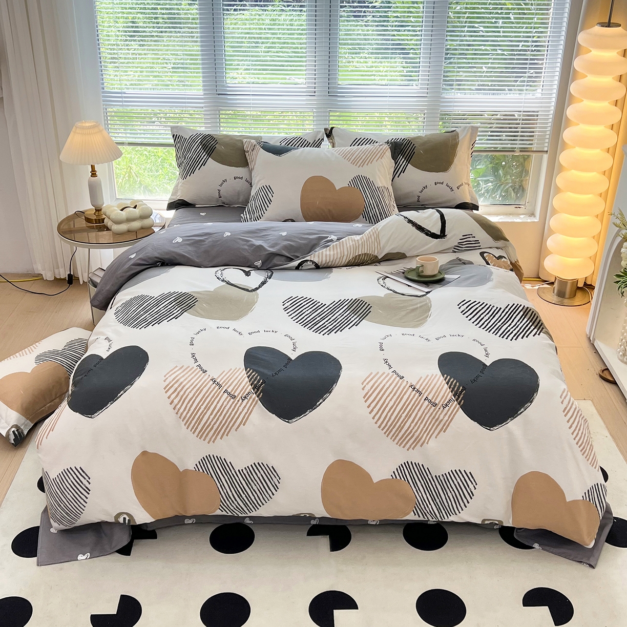 91家纺网 家纺一手货源 找家纺 （总）依庭2025春夏新款12868全棉纯棉四件套