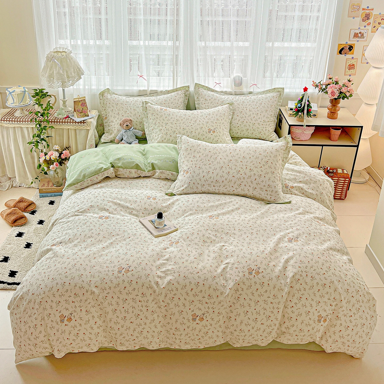 依庭2025春夏新款12868全棉纯棉四件套 糖果影院