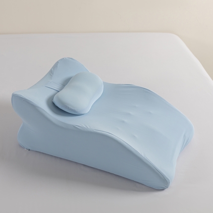 91家纺网 家纺一手货源 找家纺 （总）其乐枕芯 2025新款凉感丝人体工学趴睡枕60*36*22cm