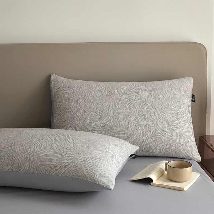 91家纺网 家纺一手货源 找家纺 乐美家纺 2025秋冬新款三层纱大提花系列四件套 伯尔纳-黑