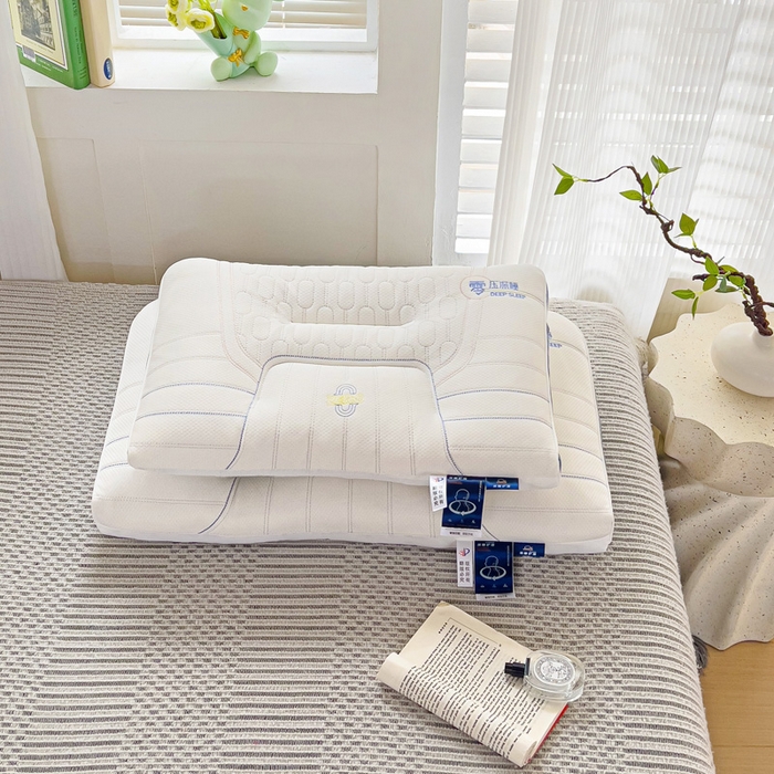 91家纺网 家纺一手货源 找家纺 （总）雅晨枕芯工厂店 2025新款透气乳胶零压深睡舱枕头成人护颈椎助睡眠专用枕头枕芯