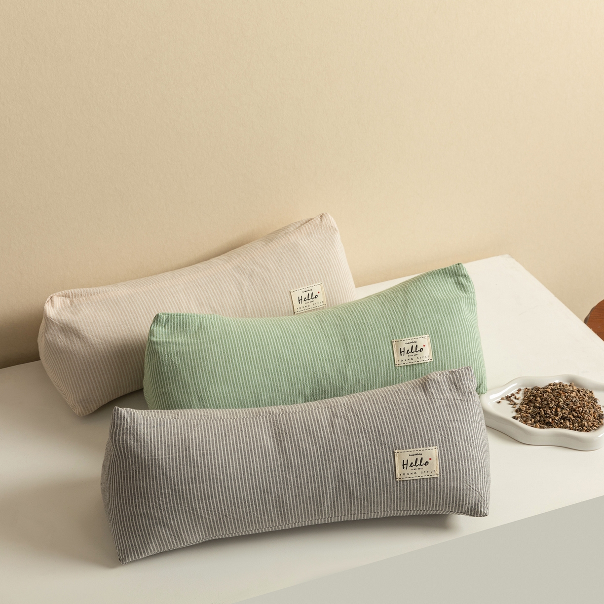 91家纺网 家纺一手货源 找家纺 （总）芯奇想 2025新款全棉三角荞麦枕枕头枕芯