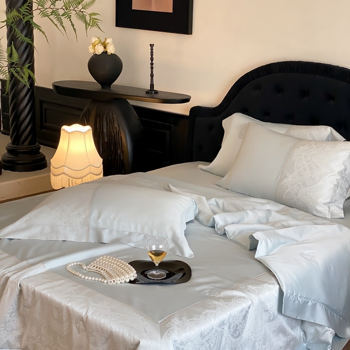 91家纺网 家纺一手货源 找家纺 太古汇2025春夏新款兰精天丝高精密夏被夏凉被空调被四件套奥斯汀系列奥斯汀系列 奥斯汀-天蓝