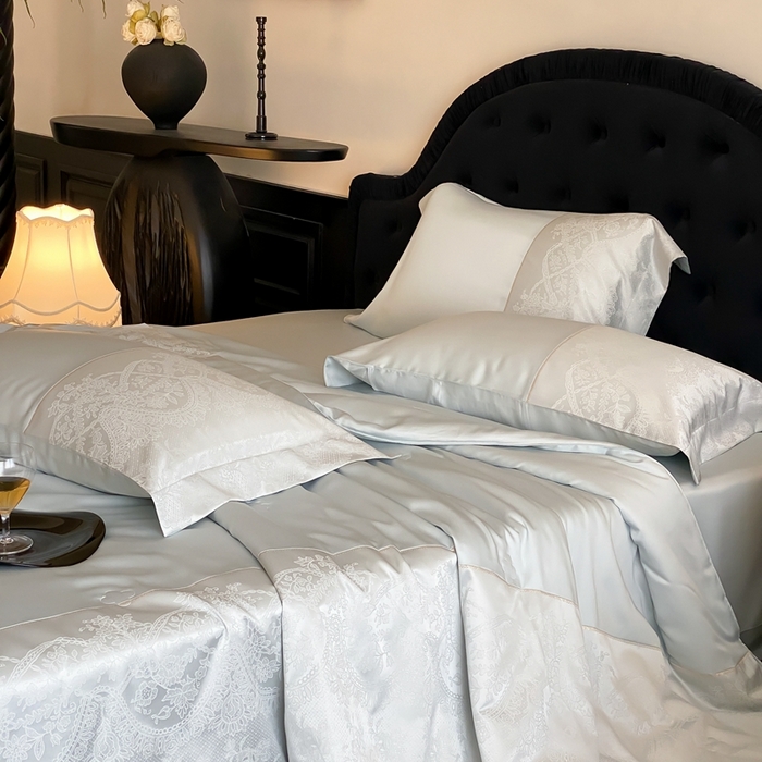 91家纺网 家纺一手货源 找家纺 太古汇2025春夏新款兰精天丝高精密夏被夏凉被空调被四件套奥斯汀系列奥斯汀系列 奥斯汀-天蓝