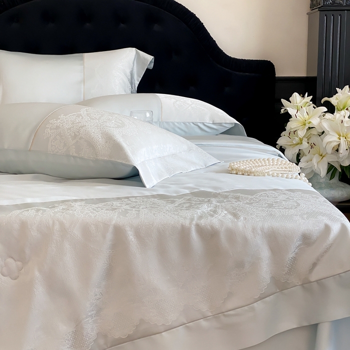 91家纺网 家纺一手货源 找家纺 太古汇2025春夏新款兰精天丝高精密夏被夏凉被空调被四件套奥斯汀系列奥斯汀系列 奥斯汀-天蓝