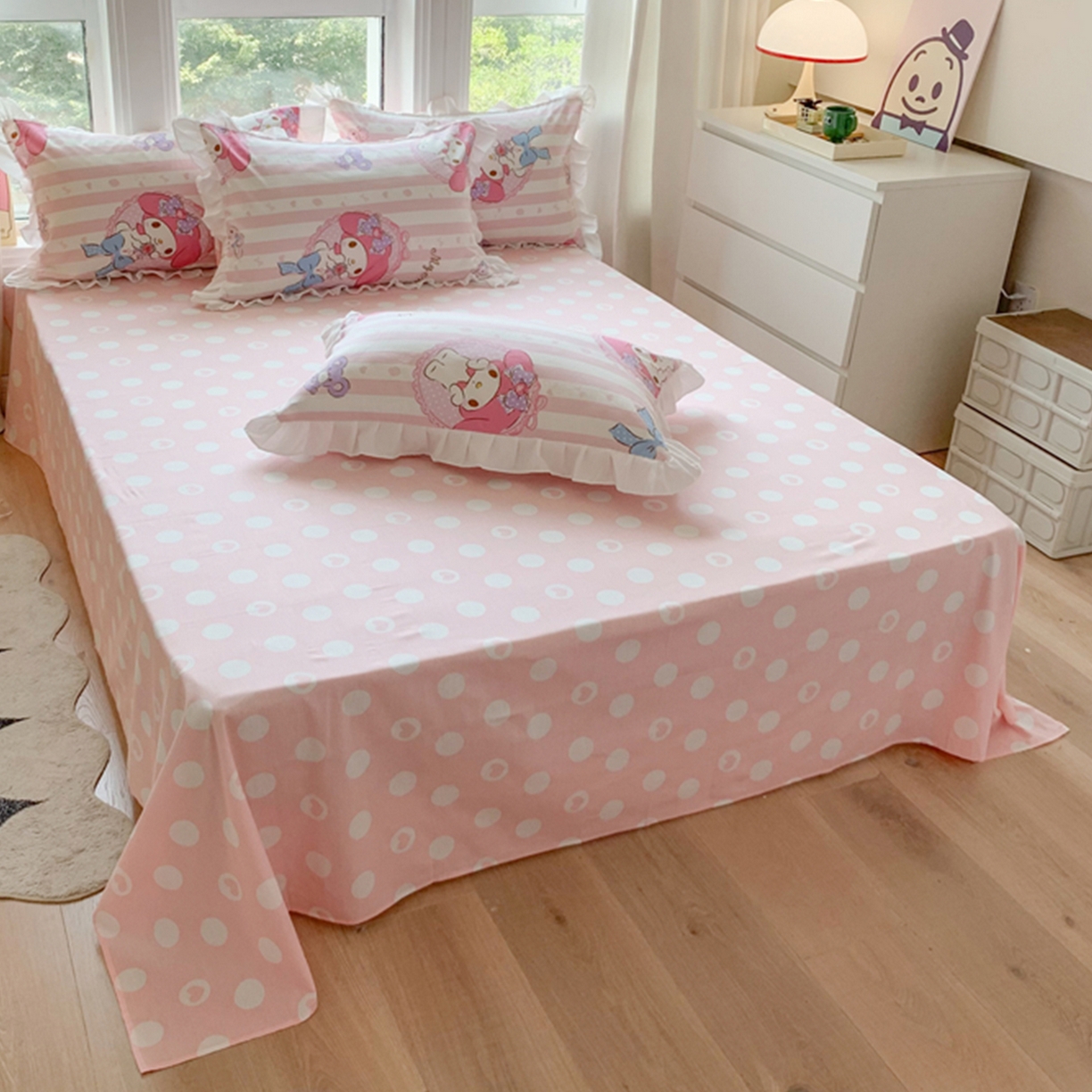 91家纺网 家纺一手货源 找家纺 （总）玉元坊 2025新款13372全棉纯棉180*230*250cm纯色床单