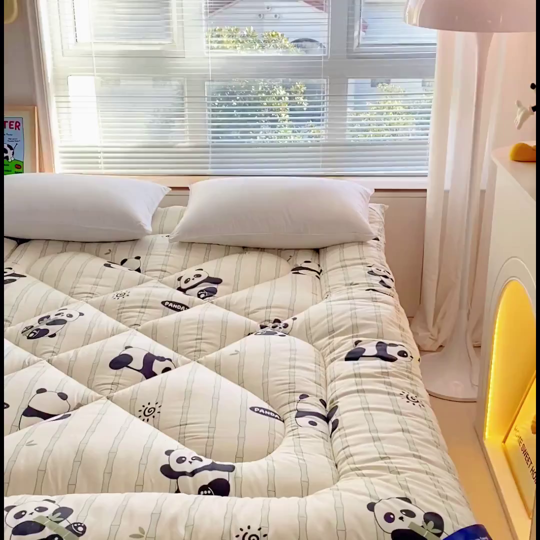 91家纺网 家纺一手货源 找家纺 （总）缦卡琳家纺 2025新款活性生态棉纤维床垫