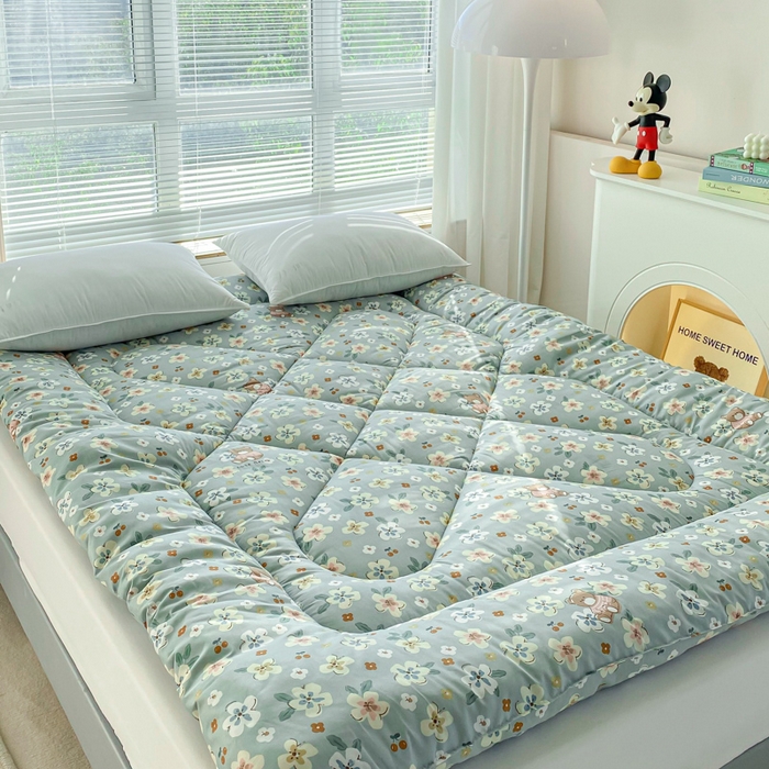 91家纺网 家纺一手货源 找家纺 （总）缦卡琳家纺 2025新款活性生态棉纤维床垫