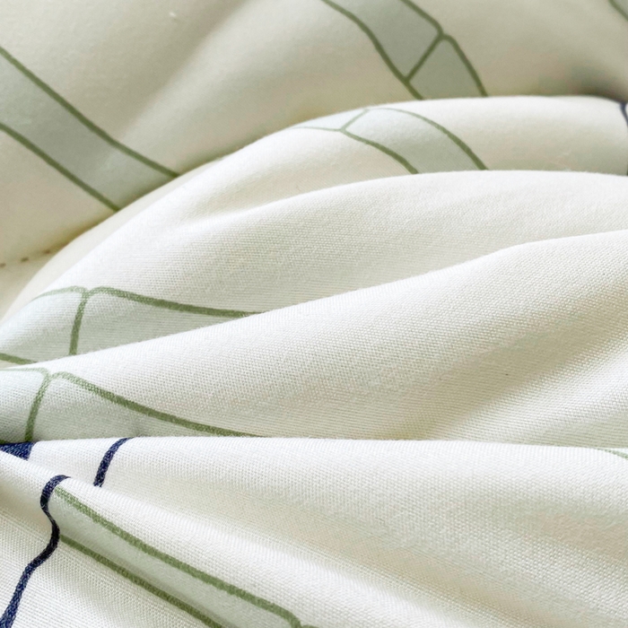 91家纺网 家纺一手货源 找家纺 缦卡琳家纺 2025新款活性生态棉纤维床垫 国宝嘟嘟