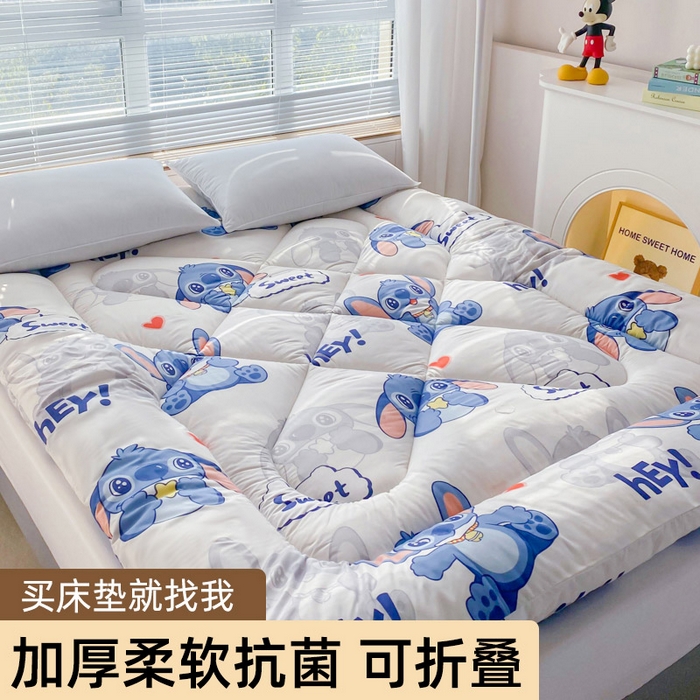 缦卡琳家纺 2025新款活性生态棉纤维床垫 国际宝贝