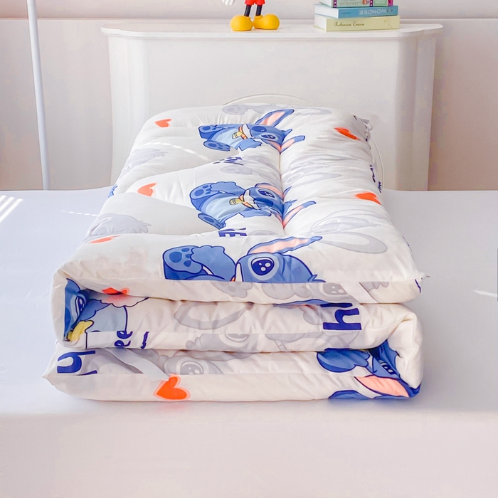 91家纺网 家纺一手货源 找家纺 缦卡琳家纺 2025新款活性生态棉纤维床垫 国际宝贝