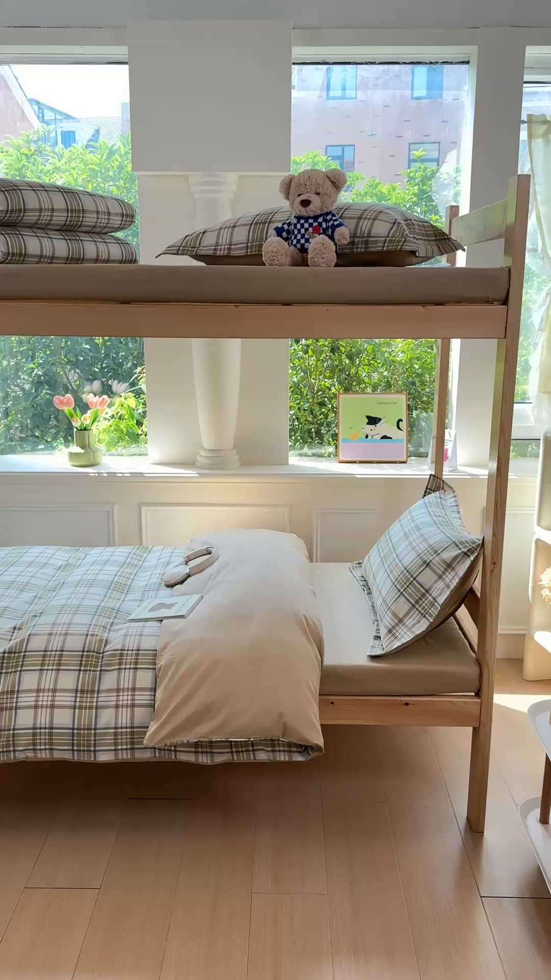 91家纺网 家纺一手货源 找家纺 铭博家纺 新款100%全棉印花学生季宿舍上下铺三件套 印格坊