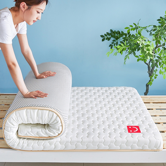 91家纺网 家纺一手货源 找家纺 （总）芊梵床垫 2025新款A类牛奶丝乳胶硬质棉床垫-学生款