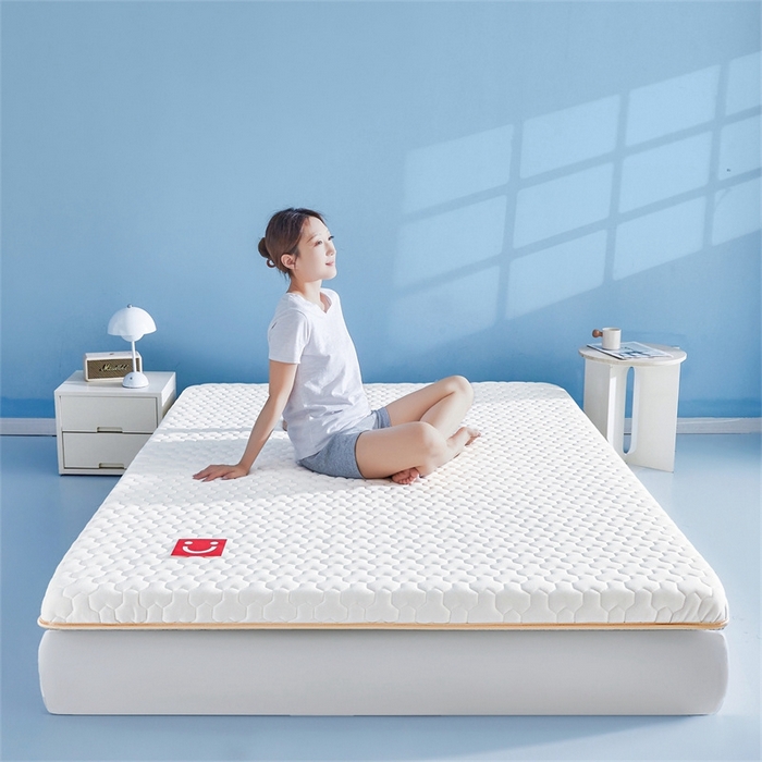 91家纺网 家纺一手货源 找家纺 （总）芊梵床垫 2025新款A类牛奶丝乳胶硬质棉床垫-成人款