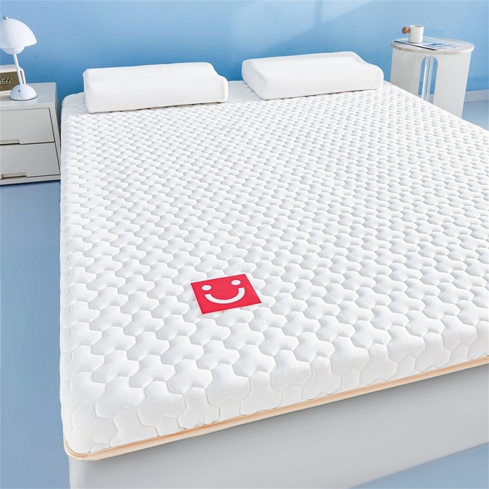 91家纺网 家纺一手货源 找家纺 （总）芊梵床垫 2025新款A类牛奶丝乳胶硬质棉床垫-成人款