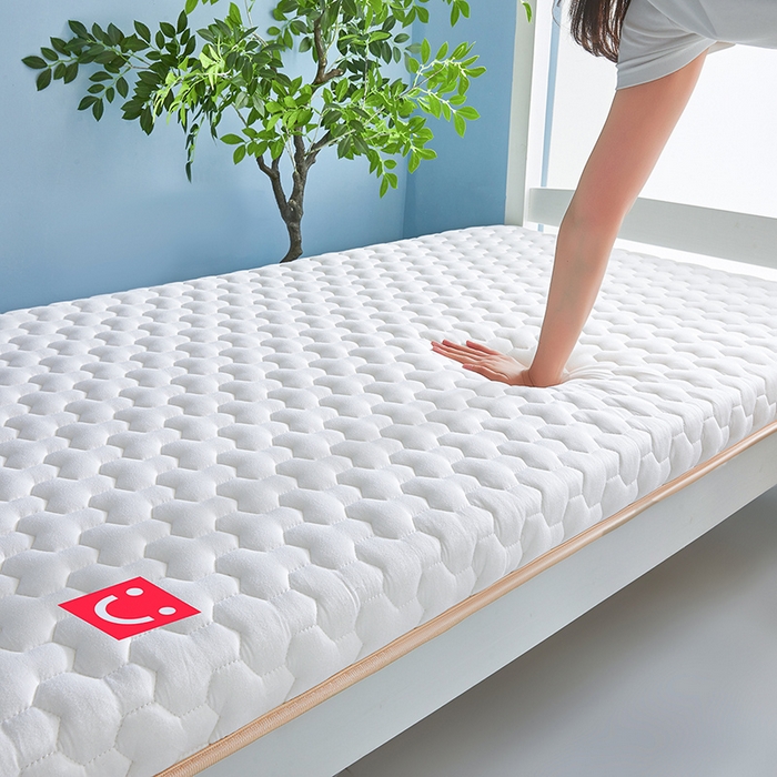 91家纺网 家纺一手货源 找家纺 （总）芊梵床垫 2025新款A类牛奶丝乳胶硬质棉床垫-学生款