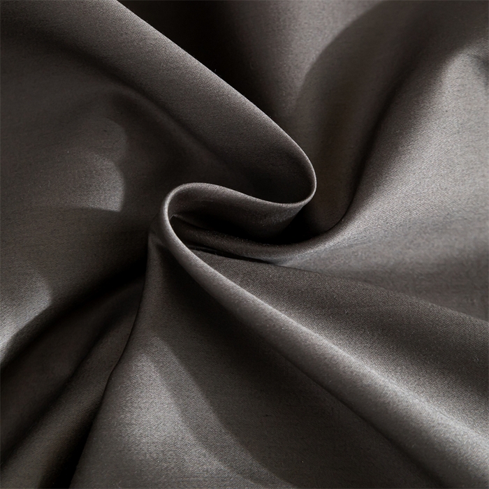 91家纺网 家纺一手货源 找家纺 晶缦家纺 2025新款纯棉全棉50支双股贡缎长绒棉拼边四件套 流光绮境-玄夜