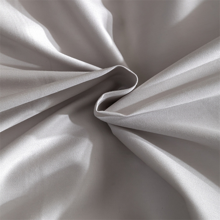 91家纺网 家纺一手货源 找家纺 晶缦家纺 2025新款纯棉全棉50支双股贡缎长绒棉拼边四件套 流光绮境-雅灰