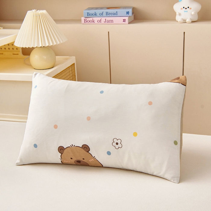 91家纺网 家纺一手货源 找家纺 乐秀家纺 2025新款全棉幼儿园被子三件套卡通纯棉被套被芯六件套 卡皮巴拉