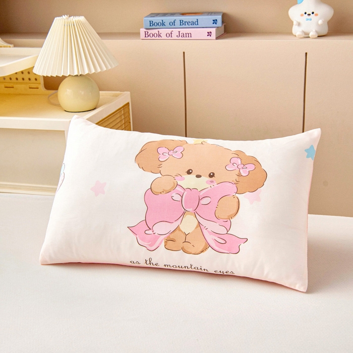 91家纺网 家纺一手货源 找家纺 乐秀家纺 2025新款全棉幼儿园被子三件套卡通纯棉被套被芯六件套 可爱国度