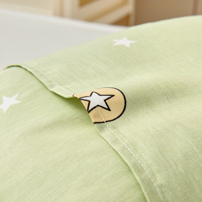 91家纺网 家纺一手货源 找家纺 乐秀家纺 2025新款全棉幼儿园被子三件套卡通纯棉被套被芯六件套 快乐派对