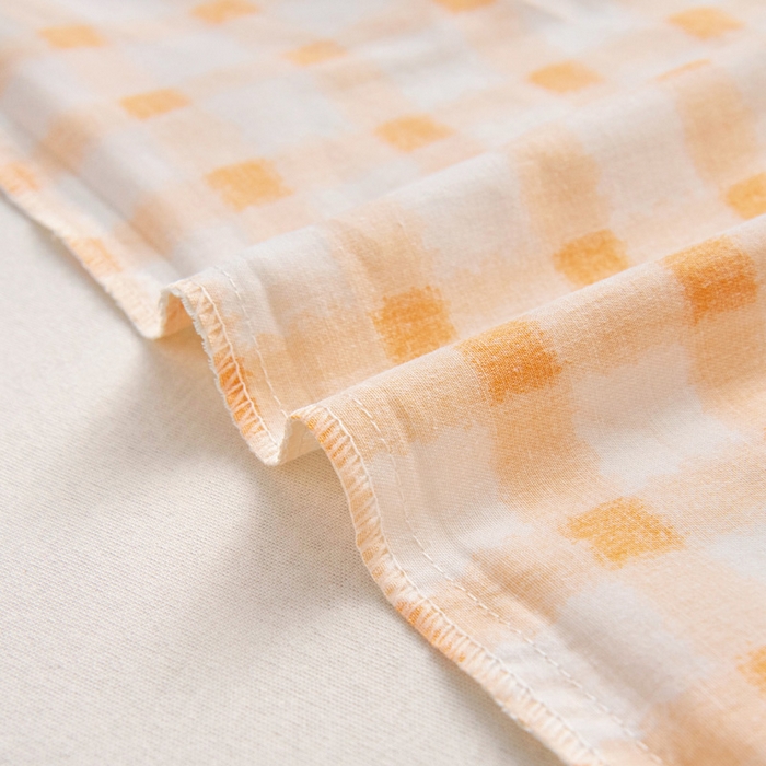 91家纺网 家纺一手货源 找家纺 乐秀家纺 2025新款全棉幼儿园被子三件套卡通纯棉被套被芯六件套 领结小熊